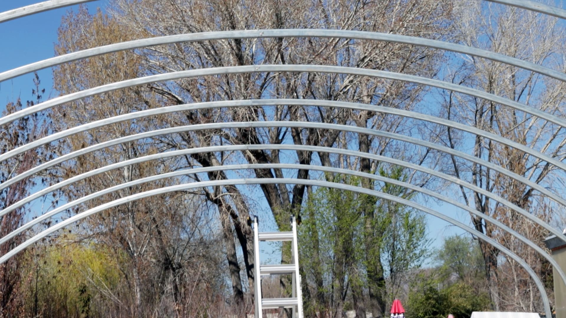 Greenhouse build progress